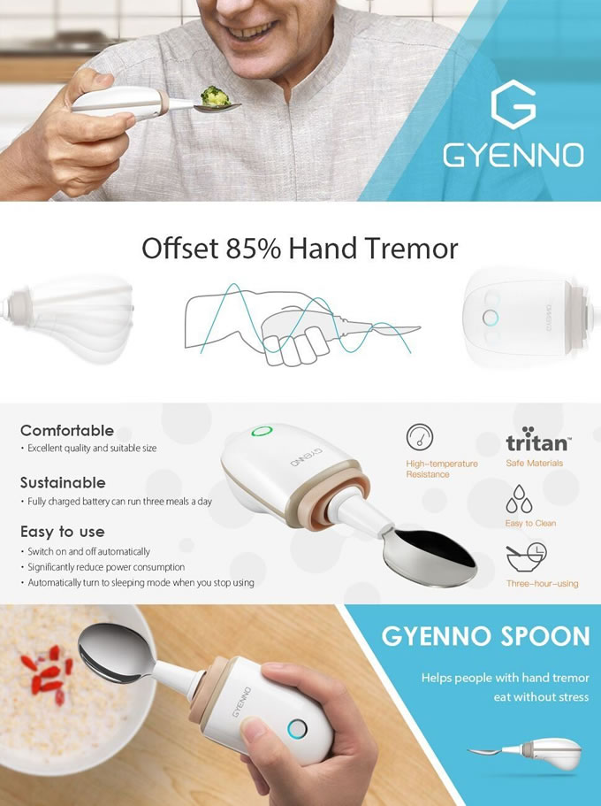 ложка Liftware компенсирующая тремор рук
