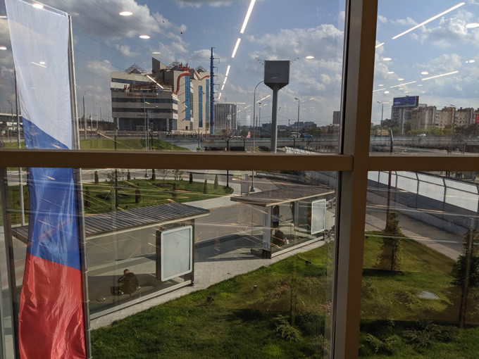 VIP зал ожидания Восточного вокзала Москвы и пространство рядом с ним