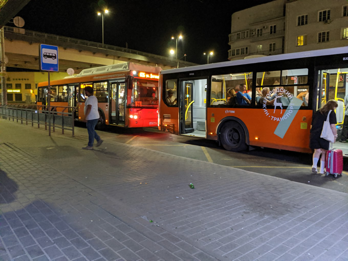 автобусная остановка