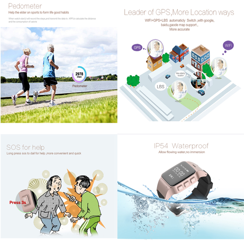 d99 для пожилых и детей GPS WiFi SOS