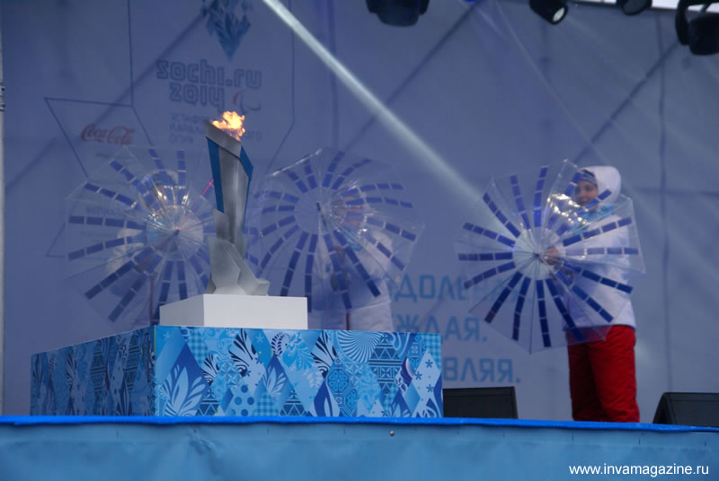 Нижний встретил эстафету Паралимпийского огня