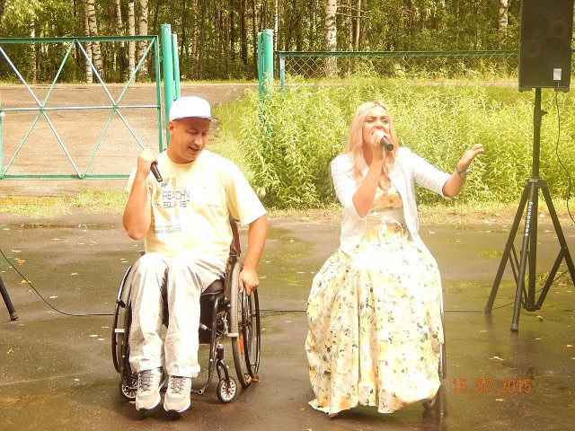 с Алёной Бекишевой в её родном городе - Дзержинске