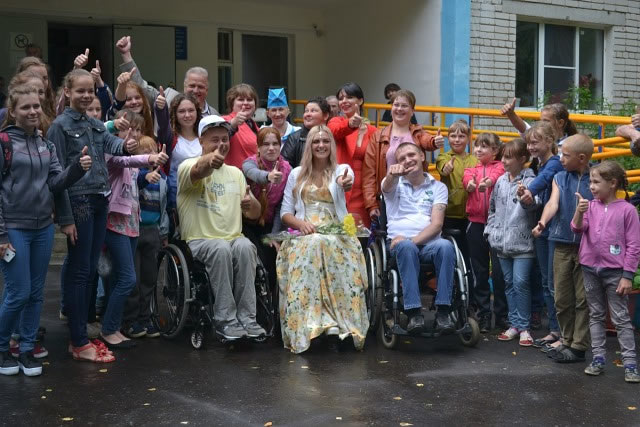 с Алёной Бекишевой в её родном городе - Дзержинске