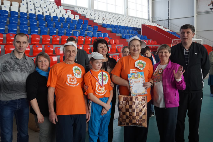 «Папа, мама, я – дружная спортивная семья» Нижегородской организации ВОИ