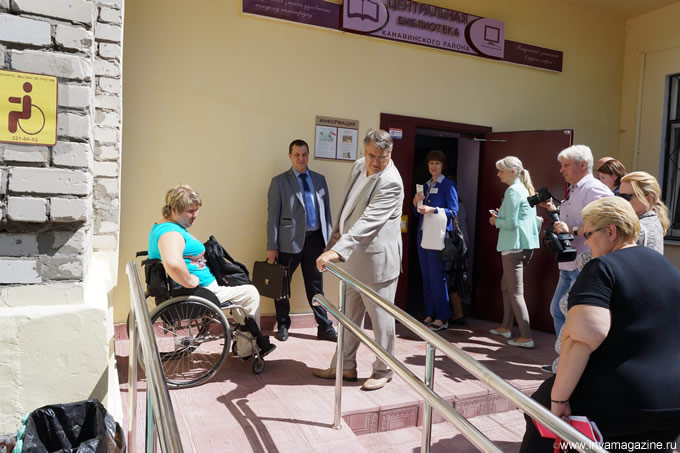 Эдуард Житухин – председатель Нижегородской имени Александра Невского областной организации ВОИ