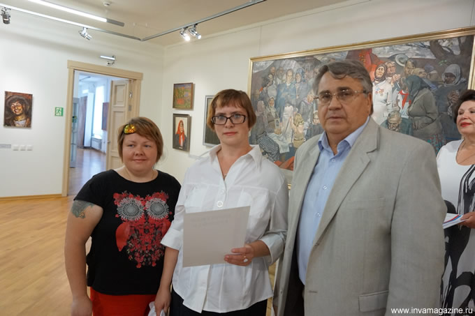 победители творческого конкурса «Краски вдохновения», проводимого Нижегородской областной организацией Всероссийского общества инвалидов