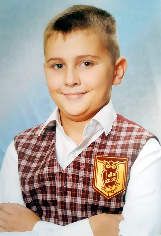 Тимофею Горячеву 10 лет