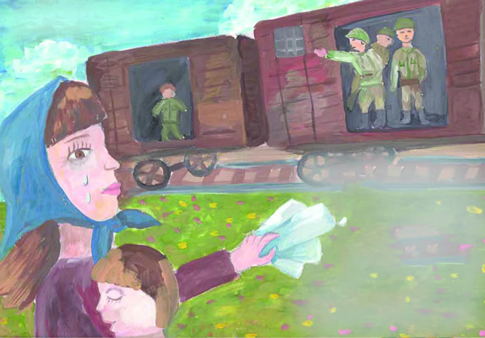 Рисунок Екатерины Таракановой