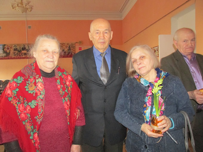 Льва Михайловича Михеева, заместителя председателя правления Лысковской РО ВОИ
